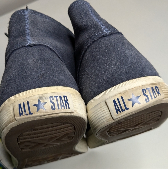 Converse All Star Suede High Tops - Picture 6 of 7